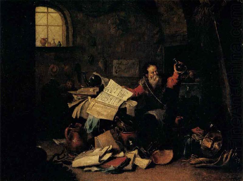 The Alchemist, TENIERS, David the Elder